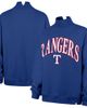 '47 Women's '47 Royal Texas Rangers Oversized Vantage Mock Neck Sweatshirt  - 1