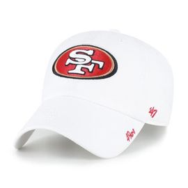 '47 Women's '47 White San Francisco 49ers Miata Clean Up Adjustable Hat 