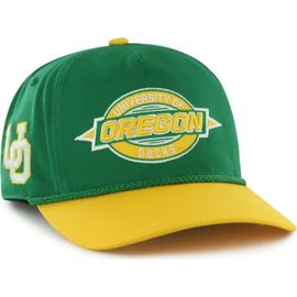 '47 Youth '47 Green Oregon Ducks Frame Out Hitch Rope Adjustable Hat 