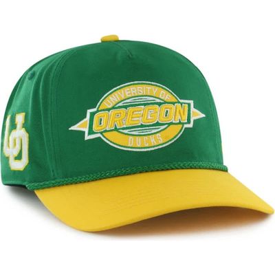 '47 Youth '47 Green Oregon Ducks Frame Out Hitch Rope Adjustable Hat 