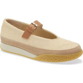 4CCCCEES 4CCCCEES Bubble Pompa Genuine Calf Hair Mary Jane Sneaker