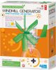 4M 4M Green Science, Windmill Generator, DIY Mini Air Powered Turbine Kit, Kids 5+ - 1
