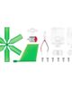 4M 4M Green Science, Windmill Generator, DIY Mini Air Powered Turbine Kit, Kids 5+ - 3