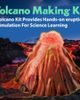 4M 4M KidzLabs Volcano Making Kit, DIY Science Simulated Eruption Kit, Kids 8+ - 2