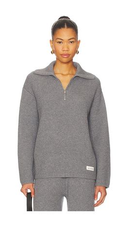 4th & Reckless 4th & Reckless Bethanie Half Zip Knit Jumper