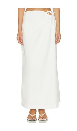 4th & Reckless 4th & Reckless Brody Linen Blend Skirt