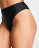 4th & Reckless 4th & Reckless Cinder high leg high waist bikini bottom in black - 4