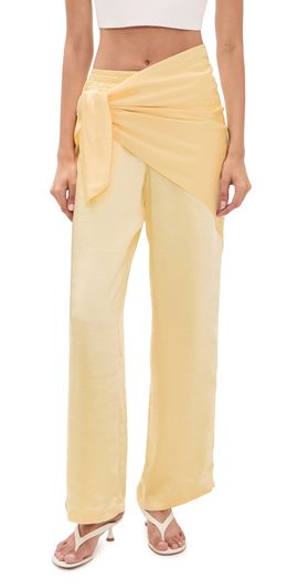 4th & Reckless 4th & Reckless Corbie Trousers Lemon