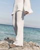 4th & Reckless 4th & Reckless crinkle elastic waist wide leg beach pants in off white - part of a set - 3