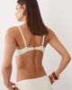 4th & Reckless 4th & Reckless crinkle ring detail scoop neck bikini top in white - part of a set - 4