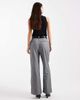 4th & Reckless 4th & Reckless double belt pleat detail wide leg tailored pants in gray - part of a set - 2