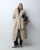 4th & Reckless 4th & Reckless faux fur oversized belted maxi coat in beige-NEUTRAL - 2