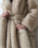 4th & Reckless 4th & Reckless faux fur oversized belted maxi coat in beige-NEUTRAL - 3