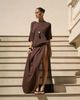4th & Reckless 4th & Reckless fine knit dropped shoulder beach T-shirt in chocolate - part of a set-Brown - 1