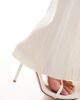 4th & Reckless 4th & Reckless knit ribbed fishtail maxi skirt in cream-White - 2