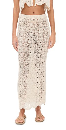 4th & Reckless 4th & Reckless Laurenne Skirrt Beige
