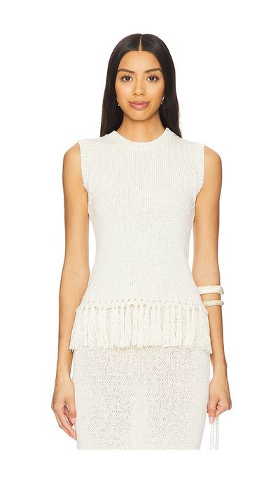 4th & Reckless 4th & Reckless Lauryn Knit Fringe Top