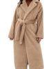 4th & Reckless 4th & Reckless Lexie Faux Fur Wrap Coat Beige - 1