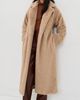 4th & Reckless 4th & Reckless Lexie Faux Fur Wrap Coat Beige - 5