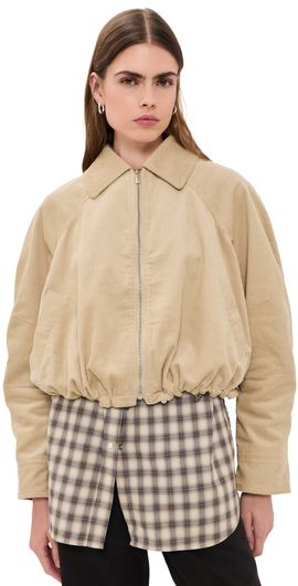 4th & Reckless 4th & Reckless Manon Corduroy Jacket Beige