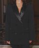 4th & Reckless 4th & Reckless satin lapel double breasted blazer in black - part of a set - 2