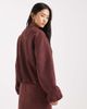 4th & Reckless 4th & Reckless super soft faux suede zip through bomber jacket in burgundy - part of a set-Red - 3