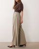 4th & Reckless 4th & Reckless tailored belted pleat front wide leg pants in light gray heather - 2