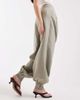 4th & Reckless 4th & Reckless tailored pleated front balloon leg pants in sage green - 2