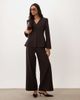 4th & Reckless 4th & Reckless tailored wide leg pants in aubergine - part of a set-Purple - 1
