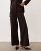 4th & Reckless 4th & Reckless tailored wide leg pants in aubergine - part of a set-Purple - 3