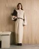 4th & Reckless 4th & Reckless wool feel back slit maxi skirt in beige - part of a set-Neutral - 1