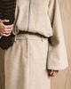 4th & Reckless 4th & Reckless wool feel back slit maxi skirt in beige - part of a set-Neutral - 2