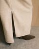 4th & Reckless 4th & Reckless wool feel back slit maxi skirt in beige - part of a set-Neutral - 3
