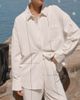 4th & Reckless 4th & Reckless x Luana Barron genevive black embroidery long sleeve beach shirt in off white - part of a set - 3