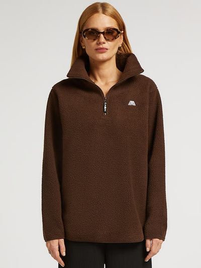 4TH ARQ 4TH ARQ Lennox Half-Zip Long Sleeve Sweatshirt