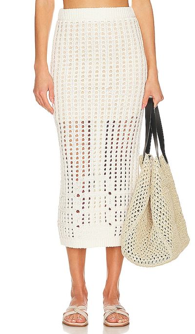 525 525 Christina Open Stitch Skirt