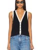 525 525 Claudia Button Shaker Vest - 1