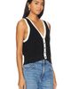 525 525 Claudia Button Shaker Vest - 2