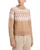 525 525 Fair Isle Cardigan Sweater - 1