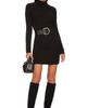 525 525 Turtleneck Midi Dress - 1