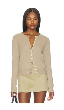 525 America 525 America Betsy Classic Cashmere Cardigan
