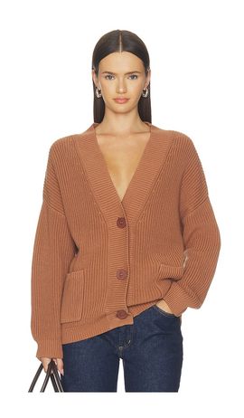 525 America 525 America Celeste Relaxed Pocket Cardigan