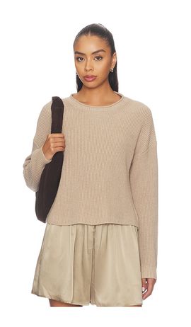 525 America 525 America Daphne Cropped Pullover Sweater