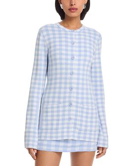 525 America 525 America Juniper Elongated Fitted Cardigan