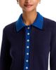 525 America 525 America Priscilla Layered Look Polo Cardigan Sweater - 4