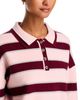 525 America 525 America Vera Double Johnny Collar Rugby Stripe Sweater - 4