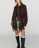525 America Josephine Faux Suede & Ribbed Knit Bomber Cardigan - 2