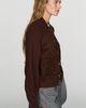 525 America Josephine Faux Suede & Ribbed Knit Bomber Cardigan - 3