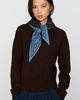 525 Pullover Sweater with Scarf - 1