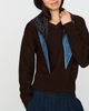 525 Pullover Sweater with Scarf - 2